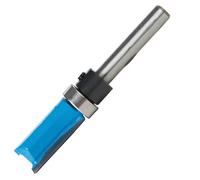 Dapetz Router Bit Set Template Cutter 1/4" Shank Straight Top Bearing Woodwork Wood Flush Trim Imperial 1/2" X 1" X 1/2" Fits