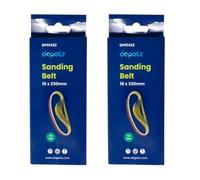 Dapetz Sanding Belt 10 X 330mm 60 Grit For Grinding Sharpening Derusting Precise Sanding On Metal And Wood 10X