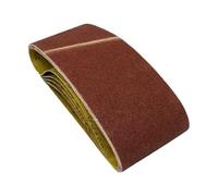 Dapetz ® Sanding Belt 100 x 610mm to Fit Makita Belt Sander, Aluminuim Oxide 80 Grit Sander Belts for Grinding, Polishing, Sharpening and Derusting (5 Pieces)