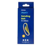 Dapetz ® Sanding Belt 10x330mm, 80 Grit for Grinding, Sharpening, Derusting, Precise Sanding on Metal and Wood, Compatible with Makita, Bosch, Dewalt Belt Sanders 5pcs