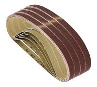 Dapetz ® 20 Sanding Sander Belts 13mm X 457mm 80 Grit Coarse Fits Powerfile Finger