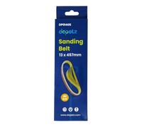Dapetz ® Sanding Belt 13x457mm, 80 Grit for Grinding, Sharpening, Derusting, Precise Sanding on Metal and Wood, Compatible with Black+Decker Belt Sanders 5PCS