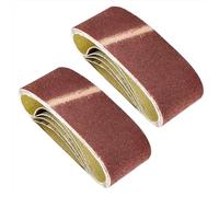 Dapetz ® Sanding Belt 40mm x 305mm, Sander Belts 60 Grit for Belt Sander, for Grinding, Sharpening and Derusting (10 Pieces) Very Coarse Sander Sheets Sanding Belts