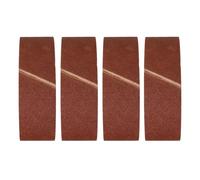 Dapetz ® Sanding Belt 65 x 410mm, Sander Belts 40/60/80/120 Grit for Belt Sander, for Grinding, Sharpening and Derusting (5 Pieces) Very Coarse Sander Sheets Sanding Belts