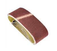 Dapetz ® Sanding Belt Sheets 40mm x 305mm 80 Grit Fits Bosch Sander for Grinding Wood, Paint, Varnish, Plastics, Plaster, Metals Sharpening and Derusting Very Coarse Sander 5X