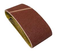 Dapetz ® Sanding Belts 100 x 610mm Compatible With Bosch PBS 75 A Power-sander 120 Grit Abrasive Aluminum Oxide Ideal for Grinding, sharpening and Dedusting Wood, Paint, Varnish, Plastics (5 Pieces)