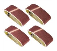 Dapetz ® Sanding Belts 40mm x 305mm Compatible with Power-Sander 80 Grit Abrasive Aluminum Oxide Ideal for Grinding, Sharpening and Dedusting Wood, Paint, Varnish, Plastics 20X