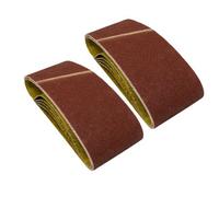 Dapetz Sanding Belts 65 X 410mm Aluminium Oxide Abrasive Fabric 40 Grit Fit Black Decker Sander Grinding Polishing Sharpening 20X