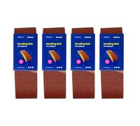 Dapetz ® Sanding Belts 75 x 533 mm, Sander Belts Set (5 Each of 40/60/80/120 Grits) Suitable for 3 x 21 Makita 9903 Belt Sander, for Grinding, Sharpening and Derusting (20 Pieces)