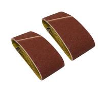 Dapetz Sanding Belts 75mm X 533mm Belt Sander 60 Grit Abrasive Aluminum Oxide For Grinding Sharpening Derusting Wood Paint 10X