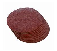 Dapetz ® Self-Adhesive Sanding Discs 300mm 80 Grit Aluminium Oxide Abrasive Discs for Sanding Wood, Paint, Varnish, Plastic, Plaster and Metals Compatible with 300mm Backing Pads Pack of 10