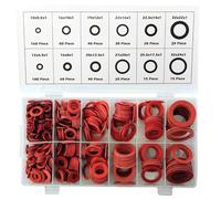 Dapetz ® Set of 600Pc 10-32mm Assortment Box of Plumbers Tap Reseater Washers Assortment Kit Tap Sealing Shower Hose Rubber Washer Plumbing Silicone Gaskets for Garden Hose Fittings
