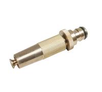 Dapetz Solid Quick Connect Adjustable Brass Hose Nozzle Strong For Garden Plumbing Use Easy Fitting Fuel Air Gas Water Hose Oil
