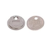 Dapetz Spark Gap Plug Tool 0.5 - 2.55mm 0.02-0.1" Imperial Auto Van Coin Type Tool With Flanged Hole To Adjust Side Wire