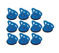 Dapetz Suction Cup Dent Puller 35Kg Lifting Capacity Handle Tool For Dent Repair, Panels, Glass, Tiles & Object Moving Blue 10Pcs