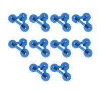 Dapetz Triple Suction Cup Glass Lifter Plastic 3 Plates Hand Suction Lifter For Carrying Awkward Items, Tile, Glass 100Kg 10Pcs