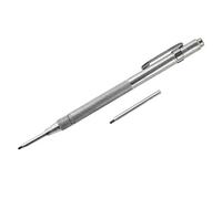 Dapetz ® Tungsten Carbide Scriber Pen, Glass Scribe Tool Engraving Pen with Retractable Tungsten Carbide Tip for Glass, Ceramics and Hardened Steel, 150mm 6"