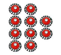 Dapetz ® 10 Pcs M14 Crew Twist Knot Wire Wheel Cup Brush Set Rust Hardened Steel Spiral Removal Paint Removal Sanding and Deicing for 4" Angle Grinder