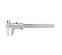 Dapetz Vernier Caliper 150mm 6" Steel, Inch Millimeter Fraction Conversion, Measuring Tools Calipers Gauge