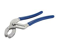 Dapetz ® Wide Jaw Plumbing Pliers - 250mm - Jaw 85mm with Pair of Removable Soft Jaws, Drop-Forged Chrome Vanadium Toothed Jaws and Includes Pair of Removable Soft Jaws.