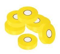 Dapetz Yellow Electrical Tape, 18mm X 33M, Strong Self-Adhesive Pvc Insulation Tape For Insulating 10 Roll