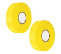Dapetz Yellow Electrical Tape, 18mm X 33M, Strong Self-Adhesive Pvc Insulation Tape For Insulating 2 Roll