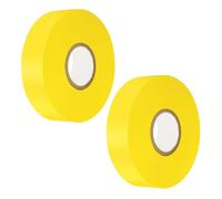 Dapetz ® Yellow Electrical Tape, 18mm x 33m, Strong Self-Adhesive PVC Insulation Tape for Insulating, Repairing and Protecting Electrical Wires, 2 Roll