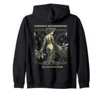 Daphne Apollo Metamorphosis Greek Mythology Transformation Zip Hoodie