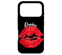 Daphne Red Lips Personalized First Name Case for iPhone 17 Pro