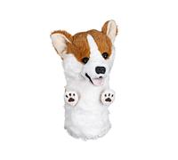 Daphne's Animal Driver Headcover - Corgi in White Daphne's White