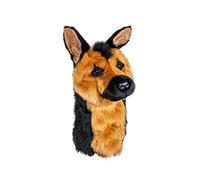 Daphne's Animal Driver Headcover - German Shepherd in Gold Daphne's Gold