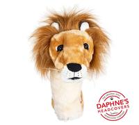 Daphne's Animal Driver Headcover - Lion in Brown Daphne's Brown