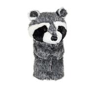 Daphne's Novely Headcover - Raccoon, grey, white, black