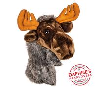 Daphne's Animal Golf Hybrid Headcovers- Moose in Grey Daphne's Grey