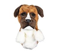 Daphne's Novely Headcover - Boxer,Brown-White