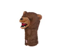 Daphne's Novely Headcover - Grizzly Bear,Brown