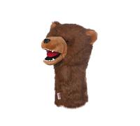 Daphne's Novely Headcover - Grizzly Bear,Brown