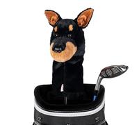 Daphne's Headcovers Doberman Driver Headcover | Funny Golf Club Covers | Golf Head Covers for Drivers | Stylish Golf Club Head Covers | Golf Driver Covers | Men’s & Women’s Driver Headcover