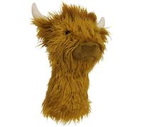 Daphne's Headcovers - Highland Cow Animal Character Headcovers for Golf Clubs, Brown