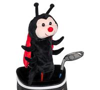Daphne's Ladybug Novelty Hybrid Headcover - Black/Red, 30 x 20 x 20 centimetres