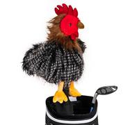 Daphne's Novelty Headcover - Hen, Black/Gray/Red