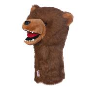 Daphne's Novely Headcover - Grizzly Bear,Brown