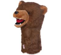 Daphne's Novely Headcover - Grizzly Bear,Brown
