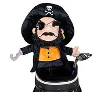 Daphne Head Cover Pirate Novelty - Black