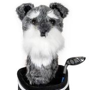 Daphne's Schnauzer Novelty Head Cover - Grey