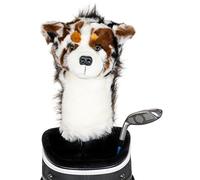 Daphne's Unisex Adult Australian Shepherd Novely Headcover - White, NA