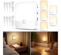 daphomeu Rechargeable Motion Sensor Lights Indoor