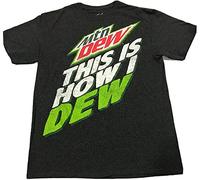 DAPING JIA MTN~Mountain Dew~This is How I Dew~Gray Mans T-Shirt Black S