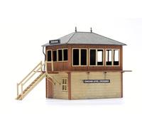 Dapol Model Railway Signal Box Plastic Kit - OO Scale 1/76