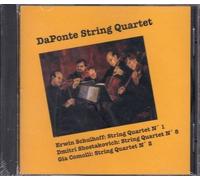 DaPonte String Quartet: Erwin Schulhoff/Dmitri Shostakovich/Gia Comolli by DaPonte String Quartet (1998-05-04)